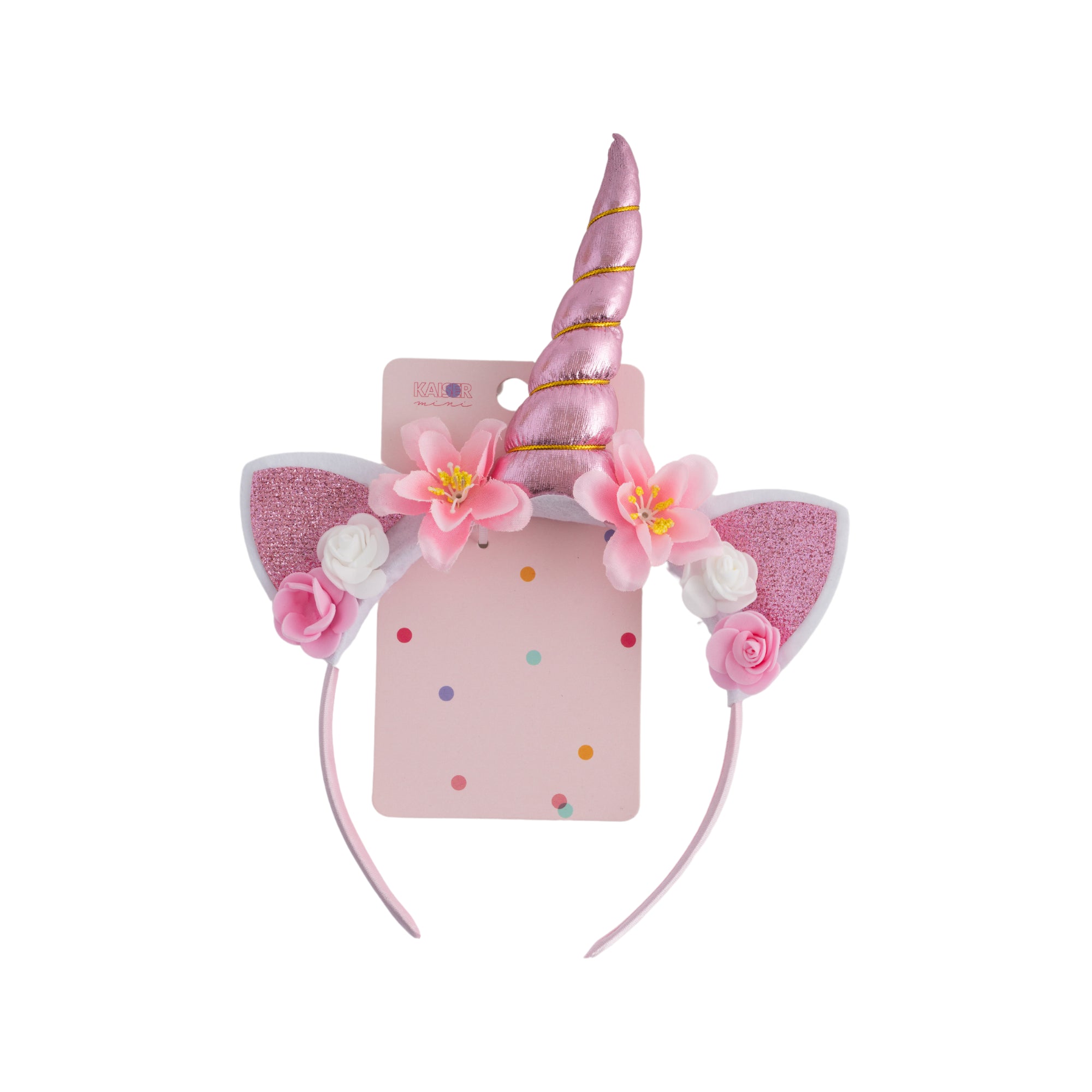 Kids Novelty Headband - UNICORN PINK